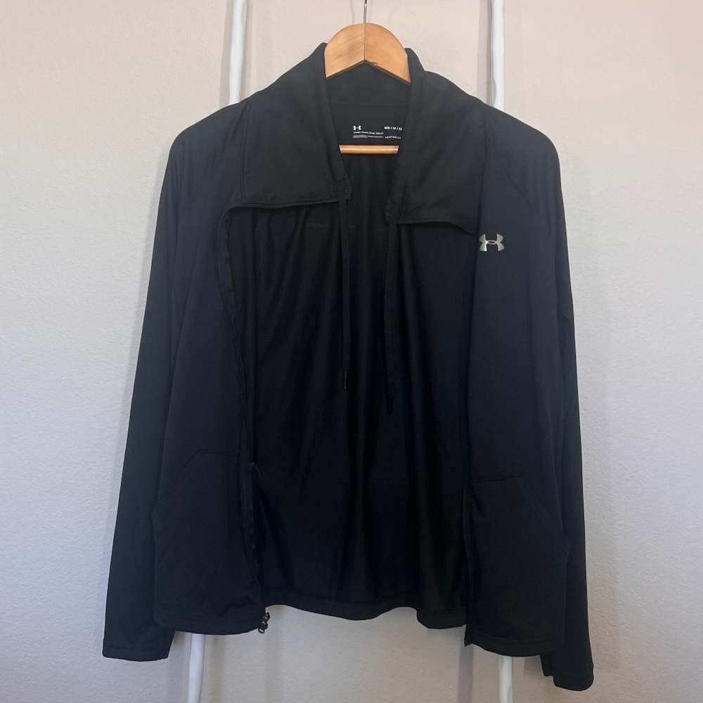 New Balace Headgear Black Long Sleeve Hoodie Size M